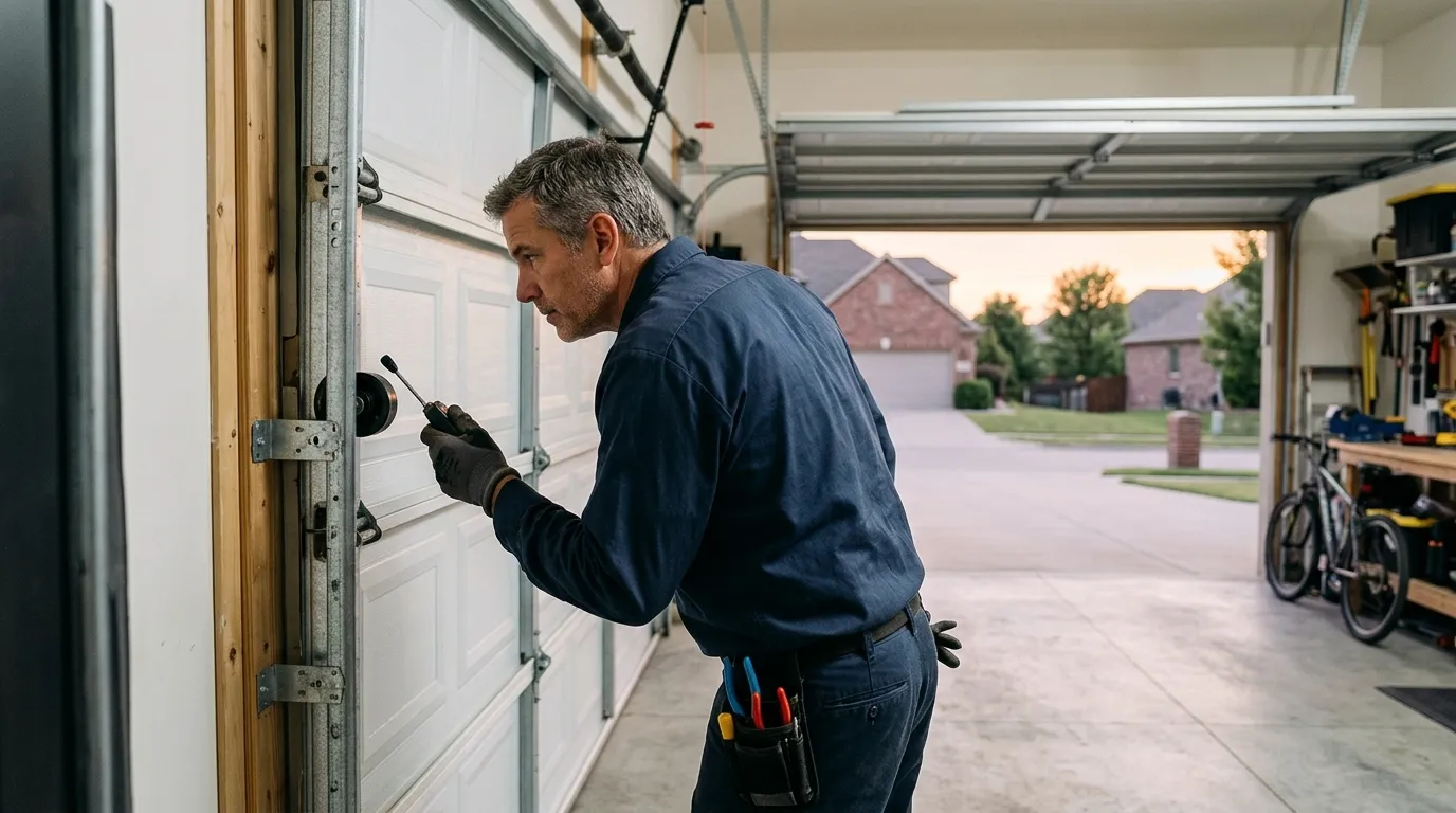 Garage door work by Mesquite Garage Door Pros in Mesquite, NV