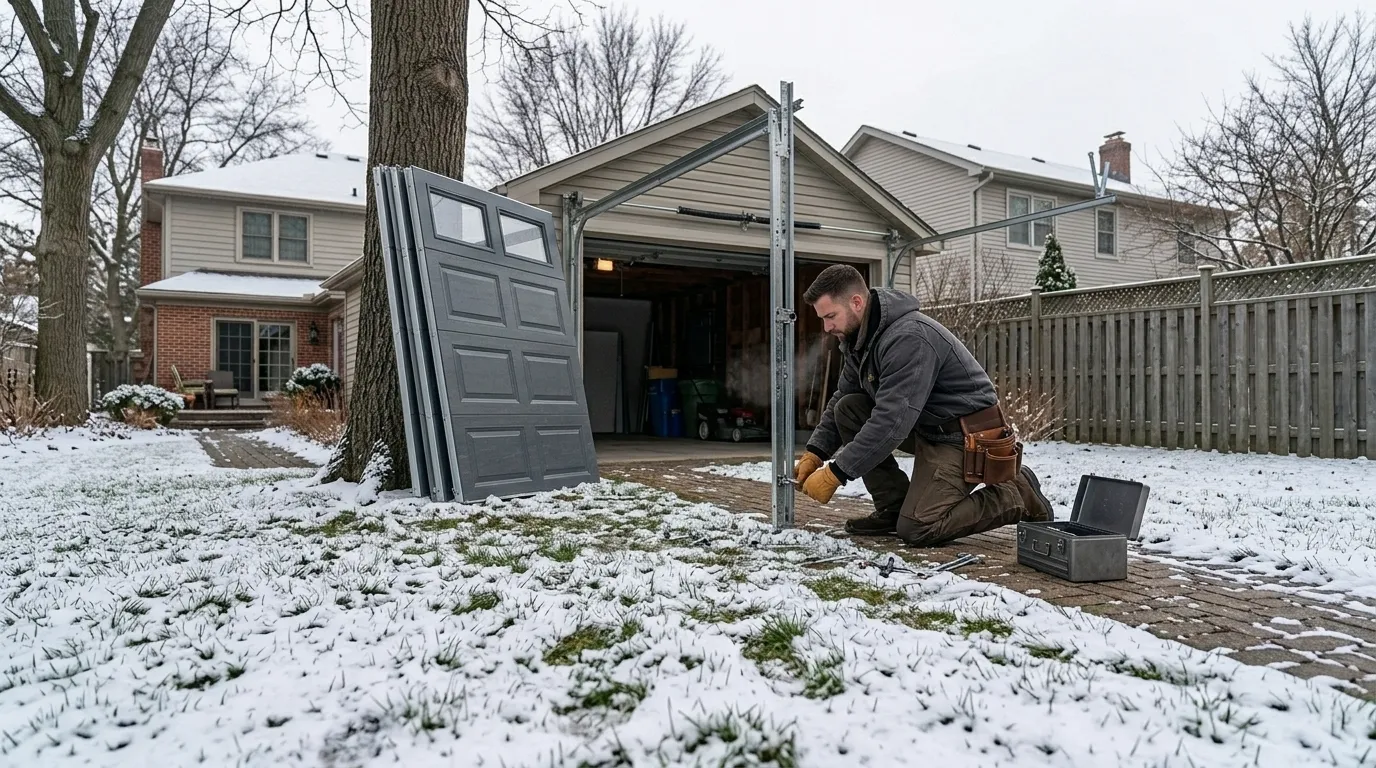 Garage door work by Mesquite Garage Door Pros in Mesquite, NV