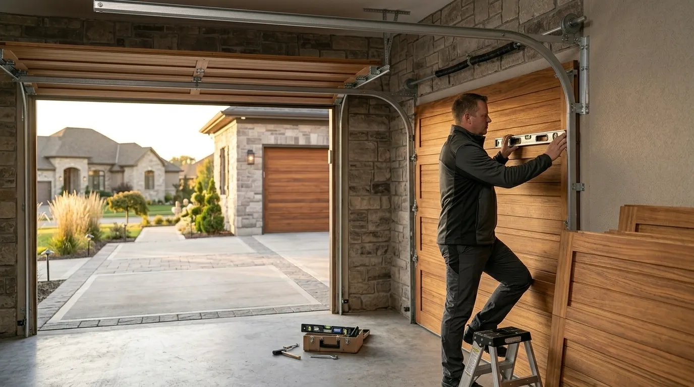 Garage door service in Mesquite, NV