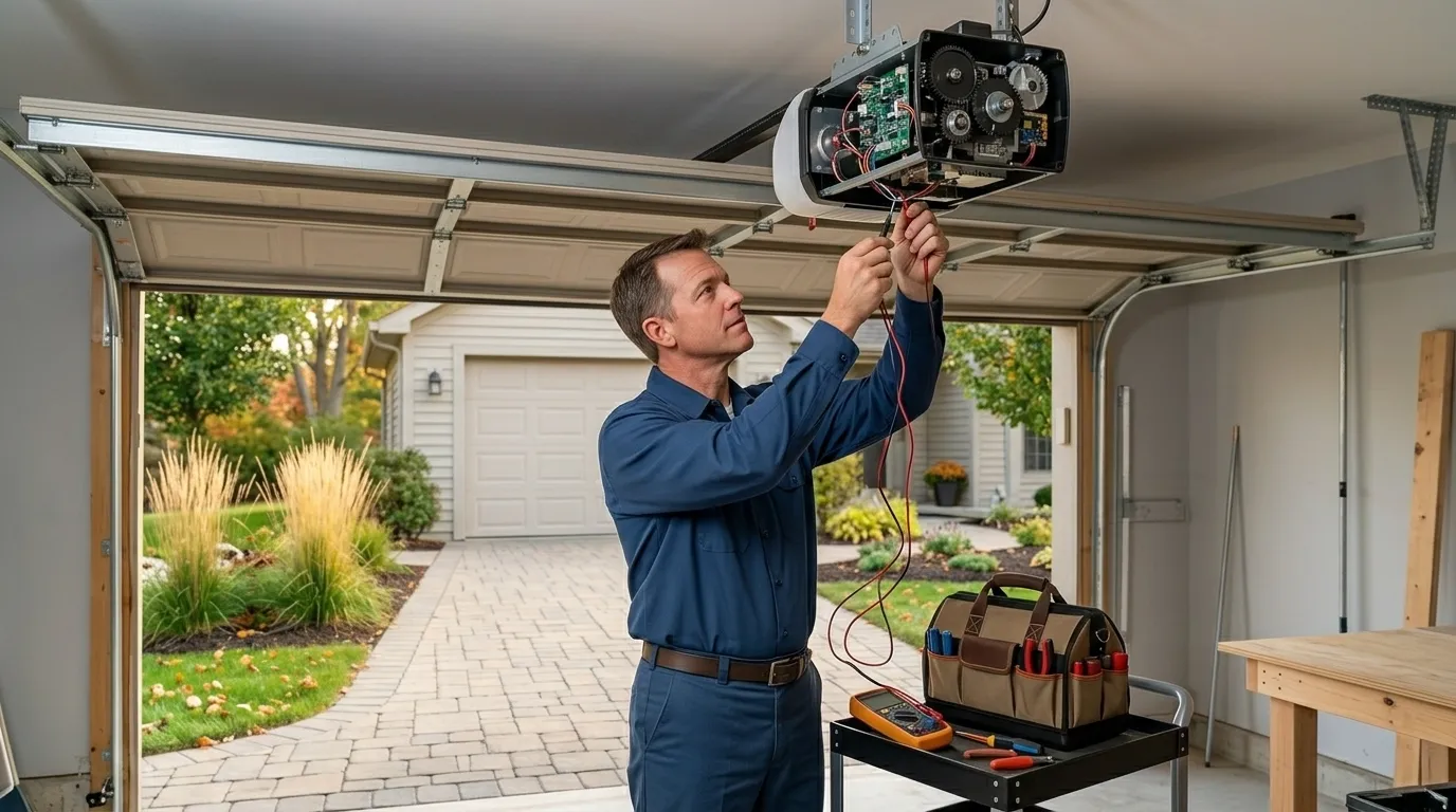 Garage door service in Mesquite, NV