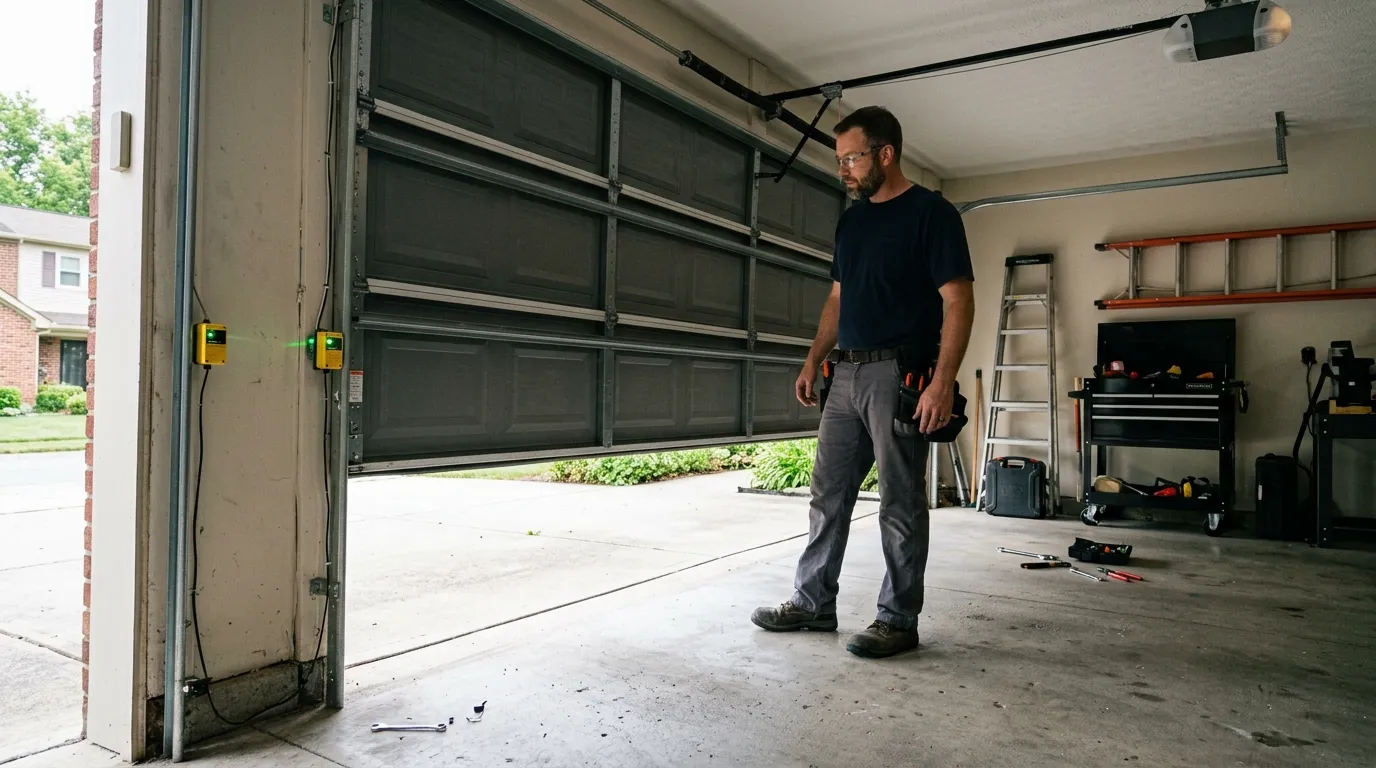 Garage door service in Mesquite, NV